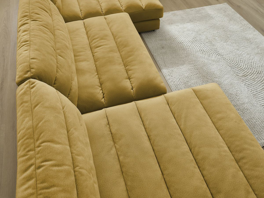 Sierra - Fixed Panoramic Sofa - Velvet