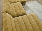 Sierra - Fixed Panoramic Sofa - Velvet