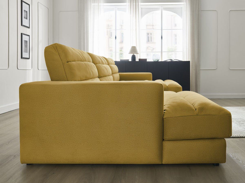 Sierra - Fixed Panoramic Sofa - Velvet