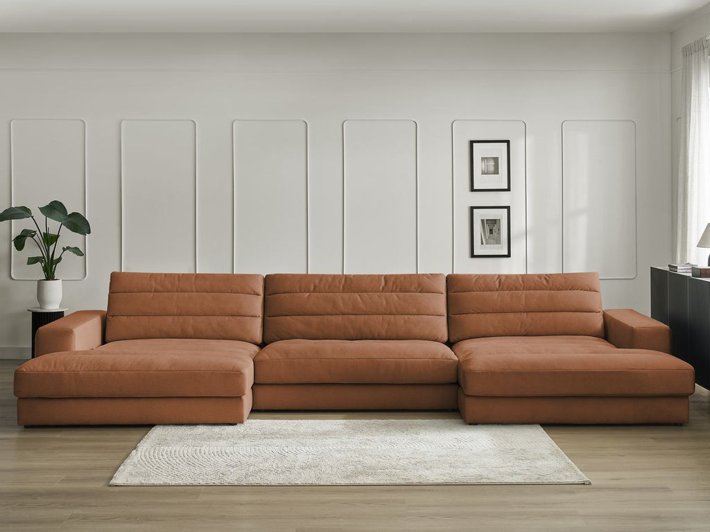 Sierra - Fixed Panoramic Sofa - Velvet