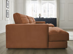 Sierra - Fixed Panoramic Sofa - Velvet