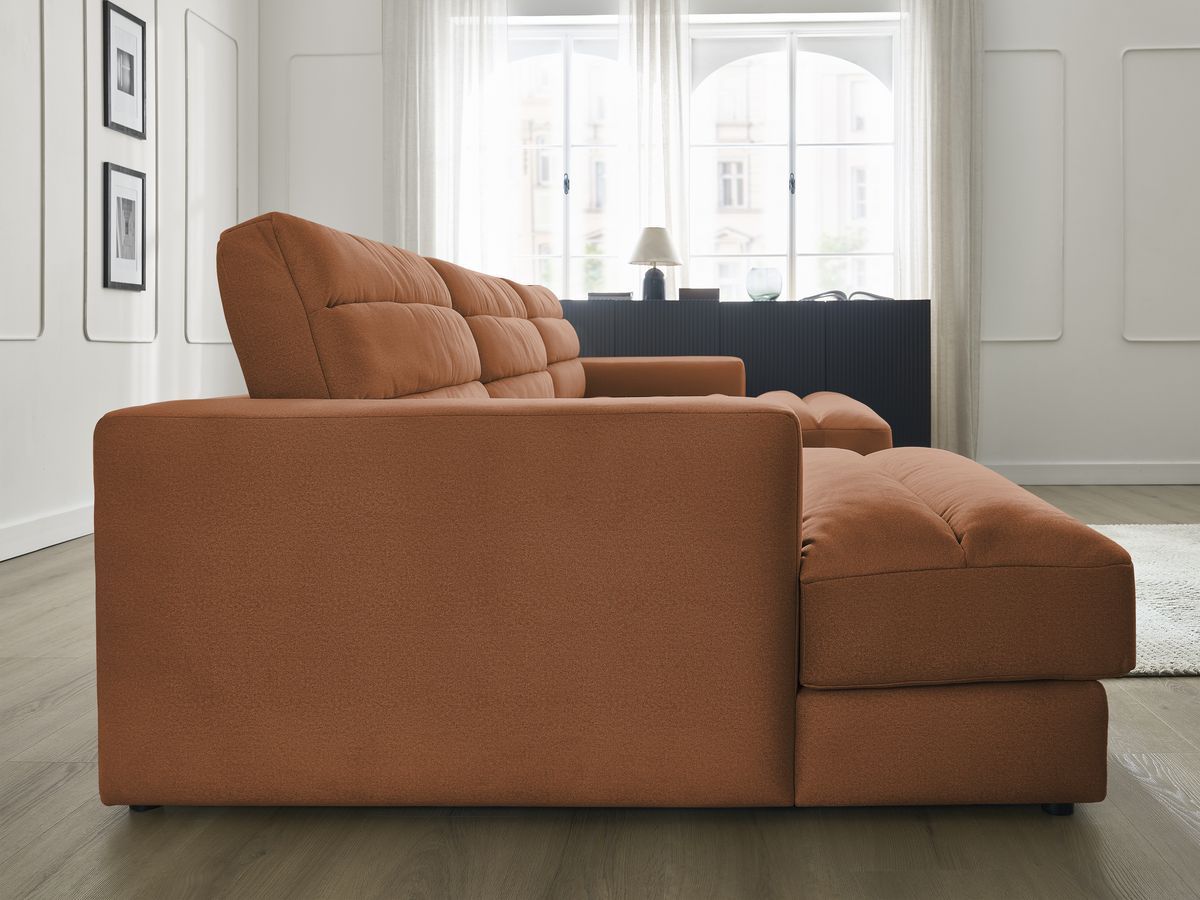 Sierra - Fixed Panoramic Sofa - Velvet