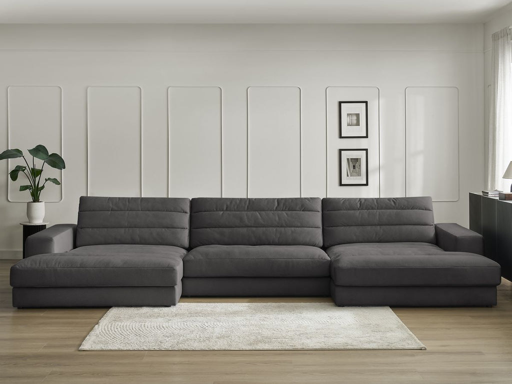 Sierra - Fixed Panoramic Sofa - Velvet