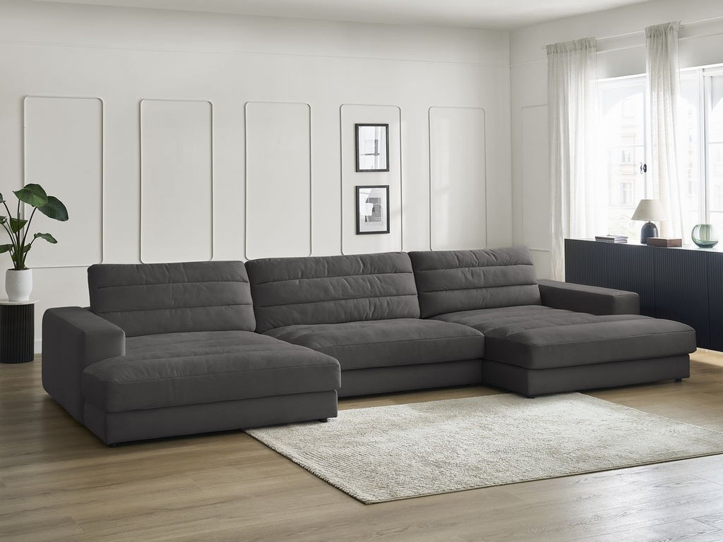 Sierra - Fixed Panoramic Sofa - Velvet