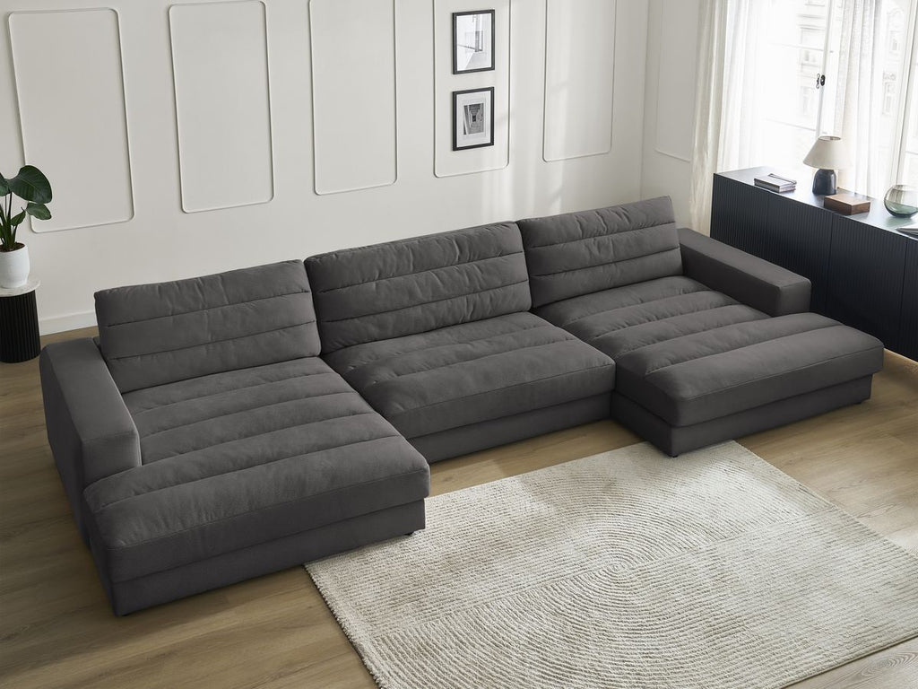 Sierra - Fixed Panoramic Sofa - Velvet