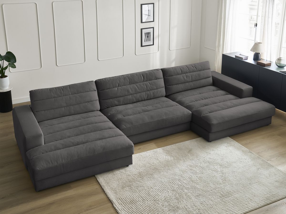Sierra - Fixed Panoramic Sofa - Velvet
