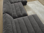 Sierra - Fixed Panoramic Sofa - Velvet