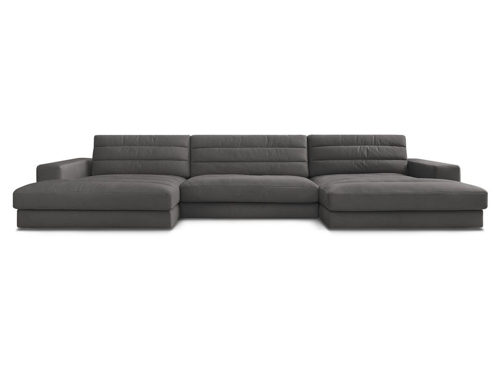Sierra - Fixed Panoramic Sofa - Velvet