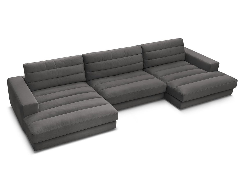 Sierra - Fixed Panoramic Sofa - Velvet