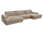 Sierra - Fixed Panoramic Sofa - Velvet