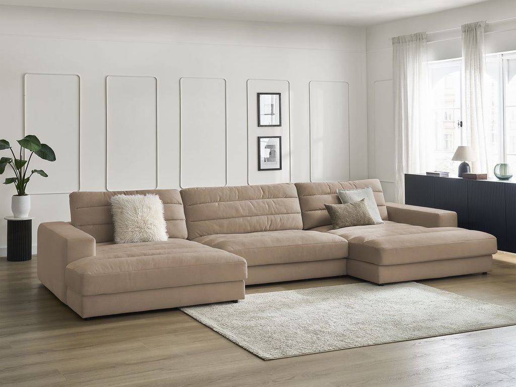 Sierra - Fixed Panoramic Sofa - Velvet