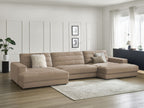 Sierra - Fixed Panoramic Sofa - Velvet