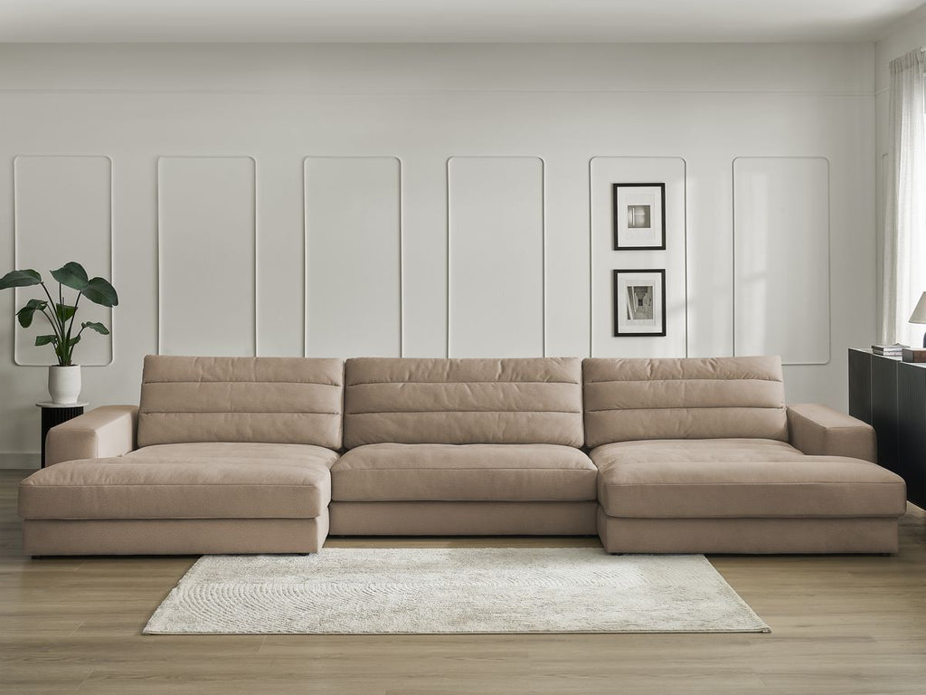 Sierra - Fixed Panoramic Sofa - Velvet