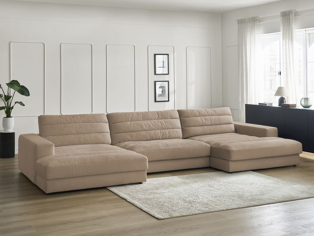Sierra - Fixed Panoramic Sofa - Velvet
