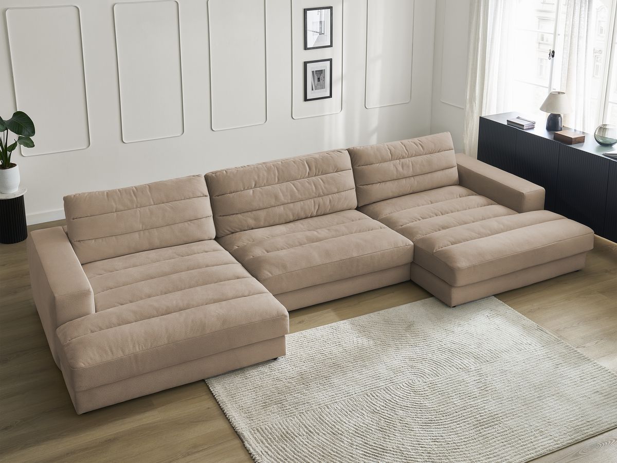 Sierra - Fixed Panoramic Sofa - Velvet