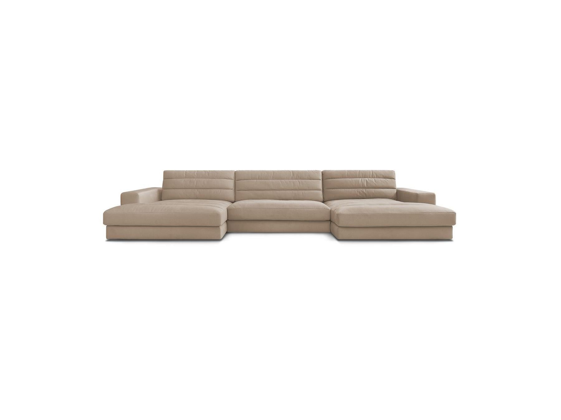 Sierra - Fixed Panoramic Sofa - Velvet