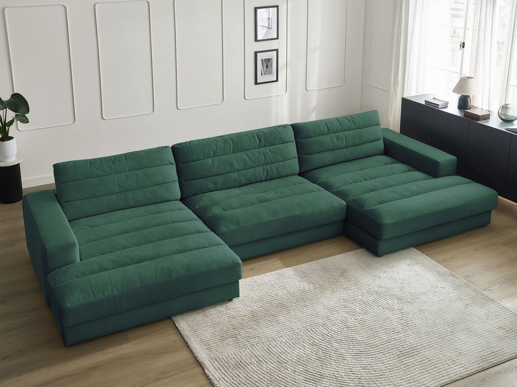 Sierra - Fixed Panoramic Sofa - Velvet