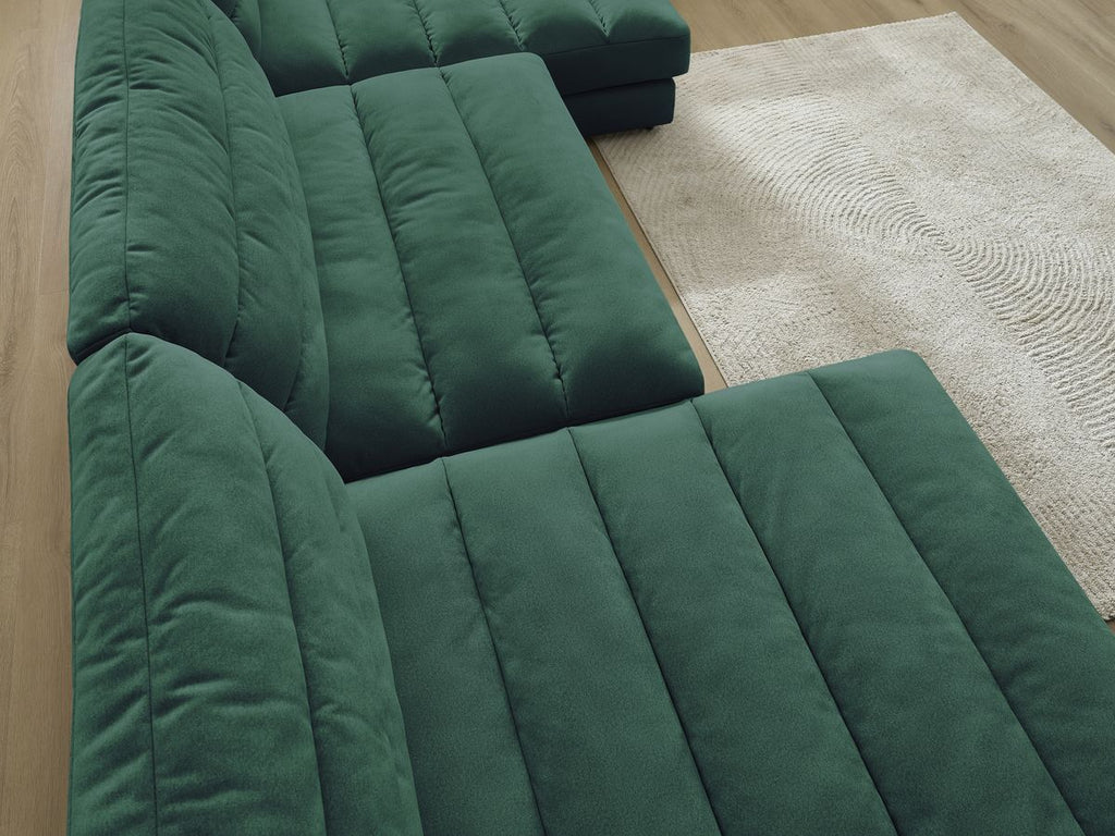 Sierra - Fixed Panoramic Sofa - Velvet
