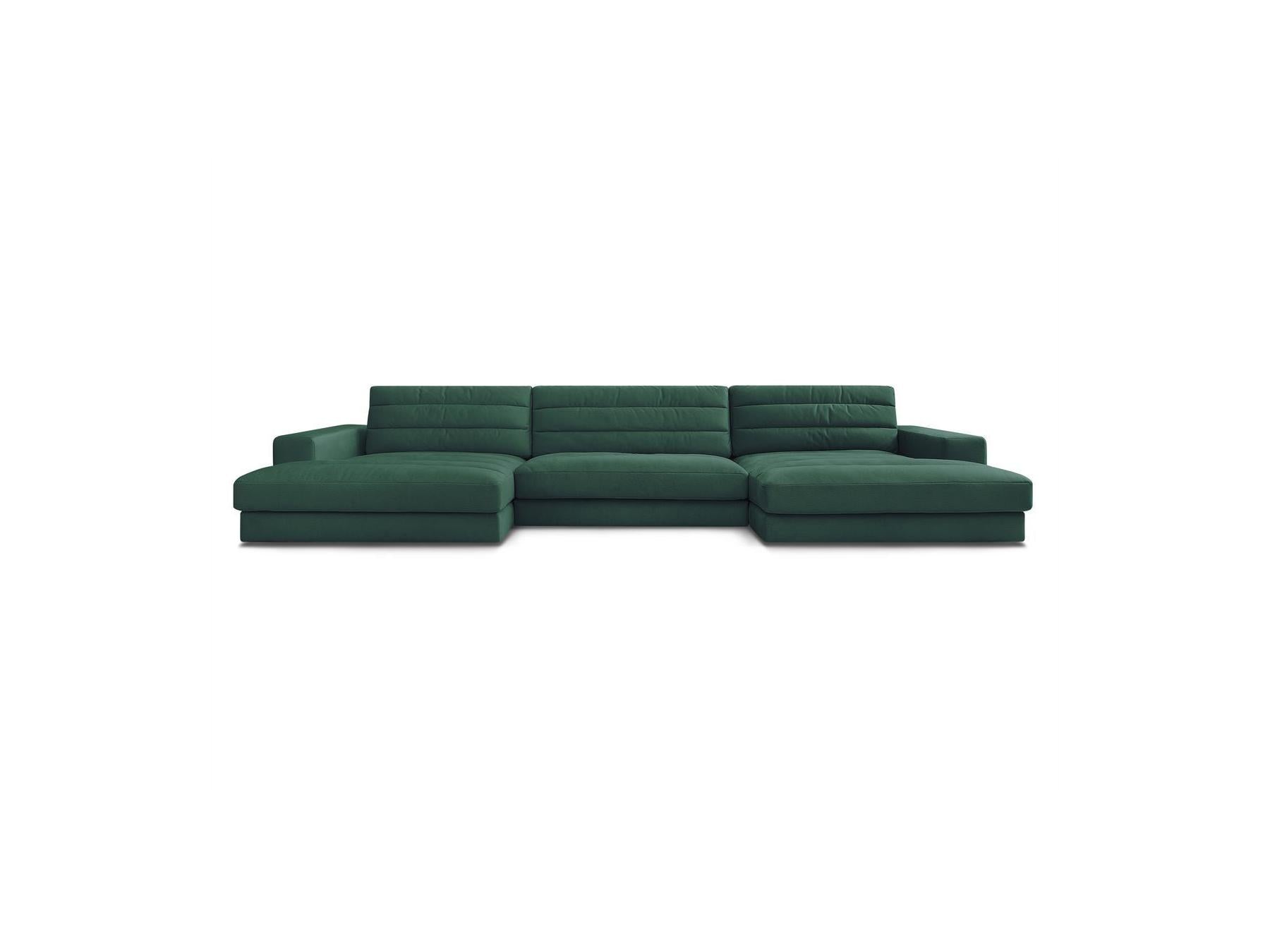Sierra - Fixed Panoramic Sofa - Velvet