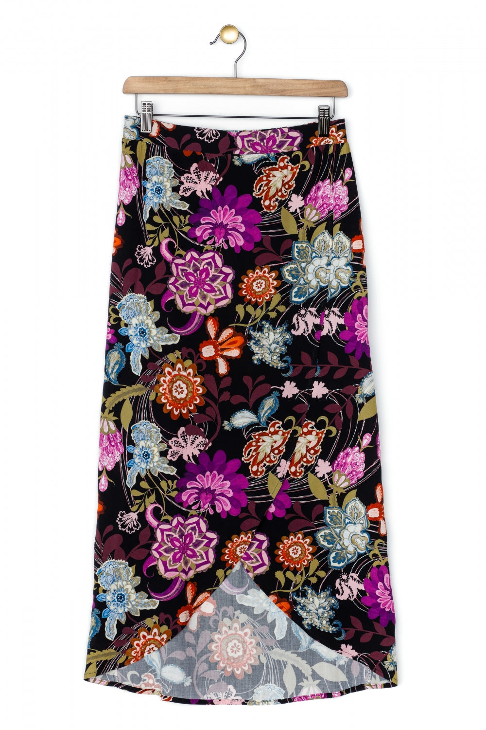 Falda Cicely Red Lys Negra