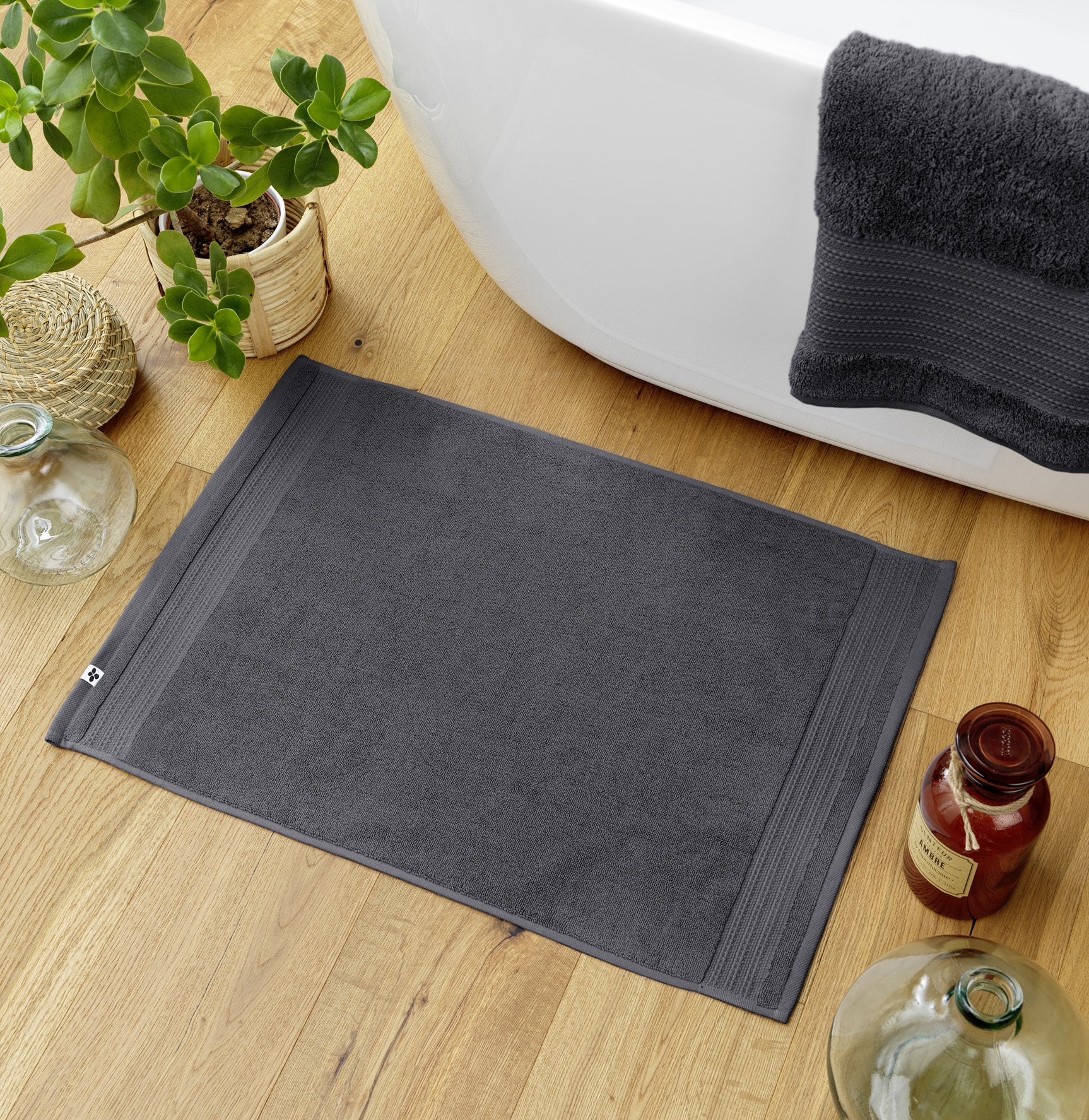 Bath Mat - Garance - Storm
