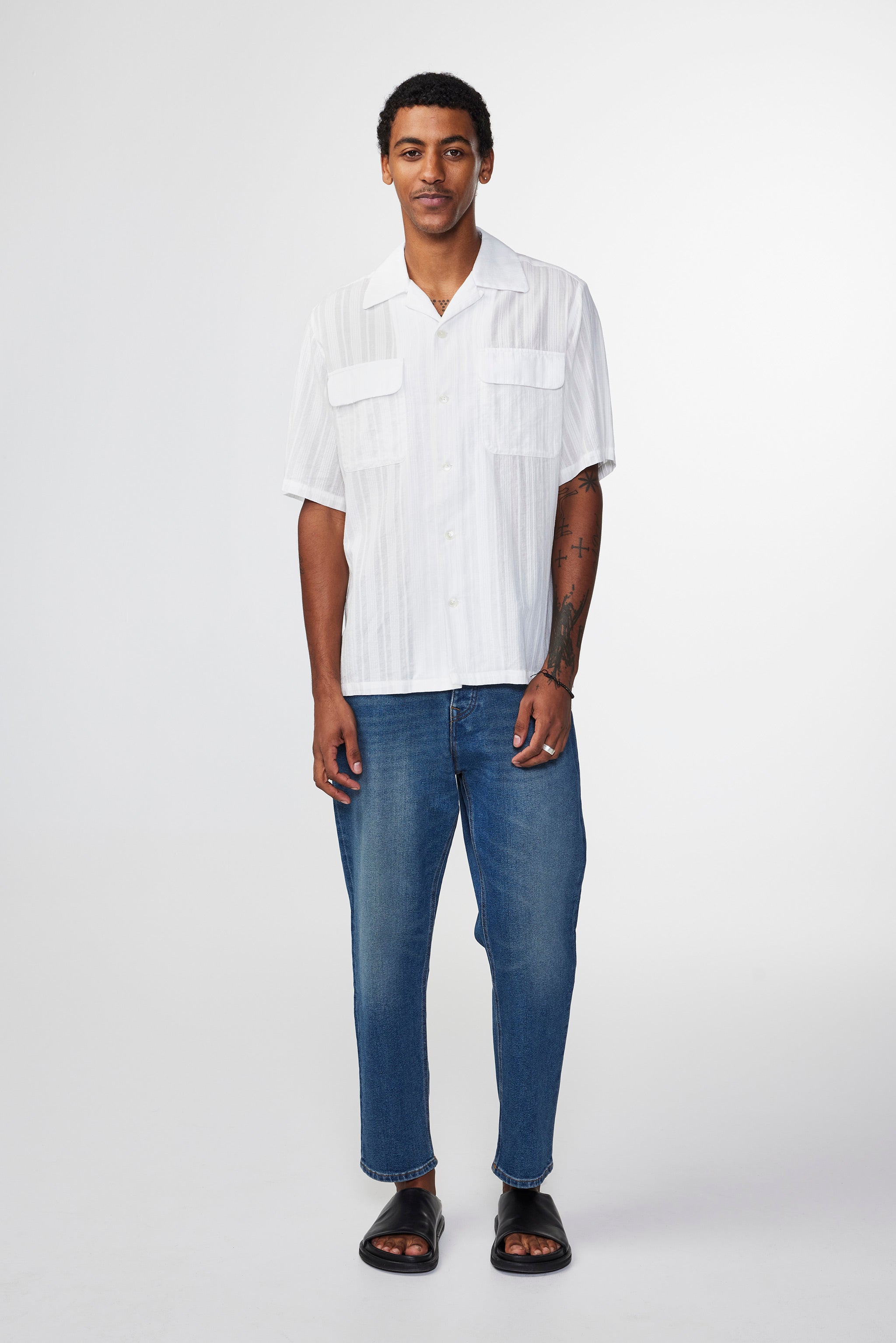 Chemise Daniel SS - White