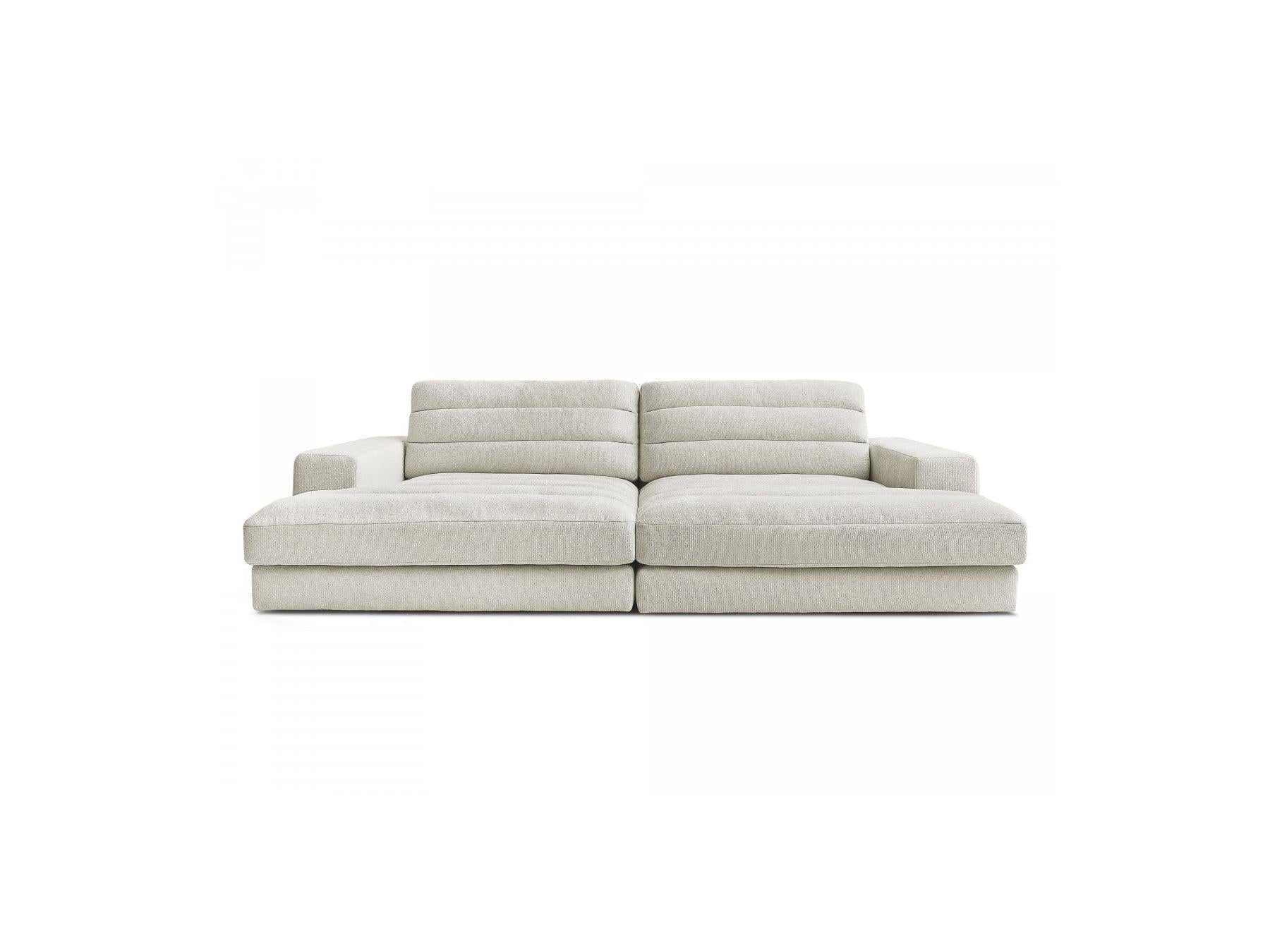 Sierra - Fixed Straight 4-Seater Deep Seat - Textured Fabric