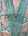 Madras kimono
