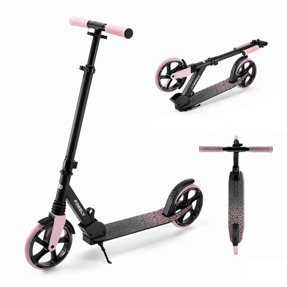 Freely Folding Scooter, Pink