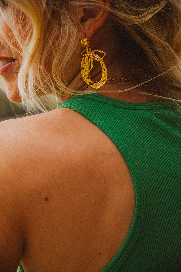 Agnès Vert Vest Top