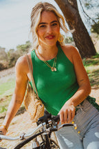 Agnès Vert Vest Top