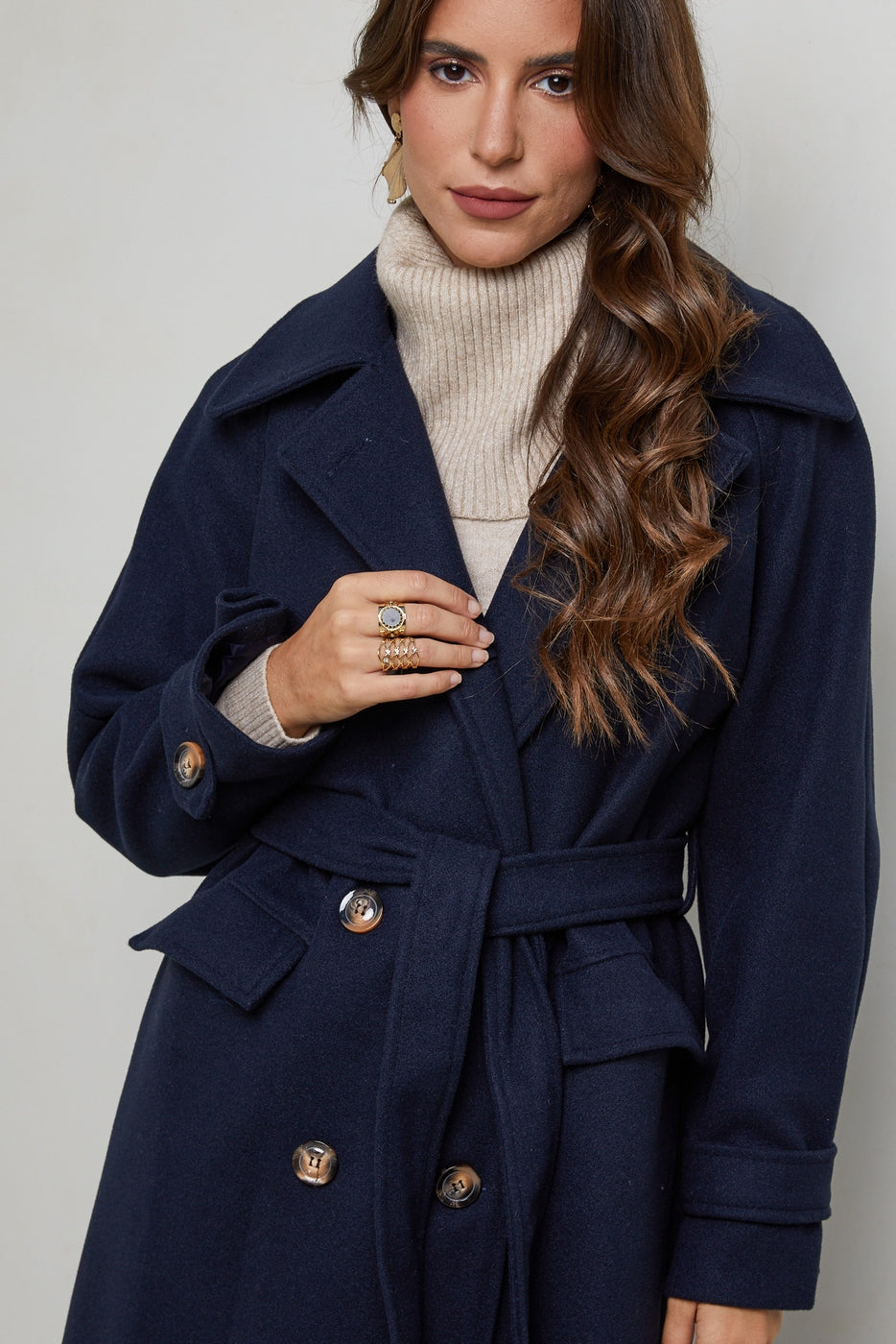 Manteau - Marine