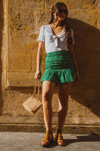Skirt Justine Kuaza Green