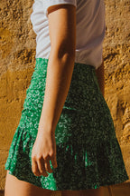 Skirt Justine Kuaza Green