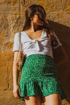 Skirt Justine Kuaza Green