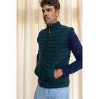 Doudoune Sans Manche Brunch Pocket - Vert Pin