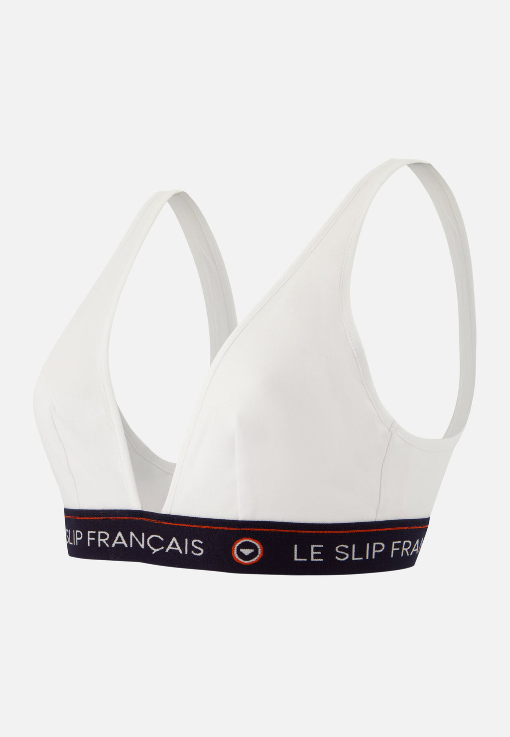 Soutien-Gorge Triangle Sans Armature Séduisante En Coton - Blanche