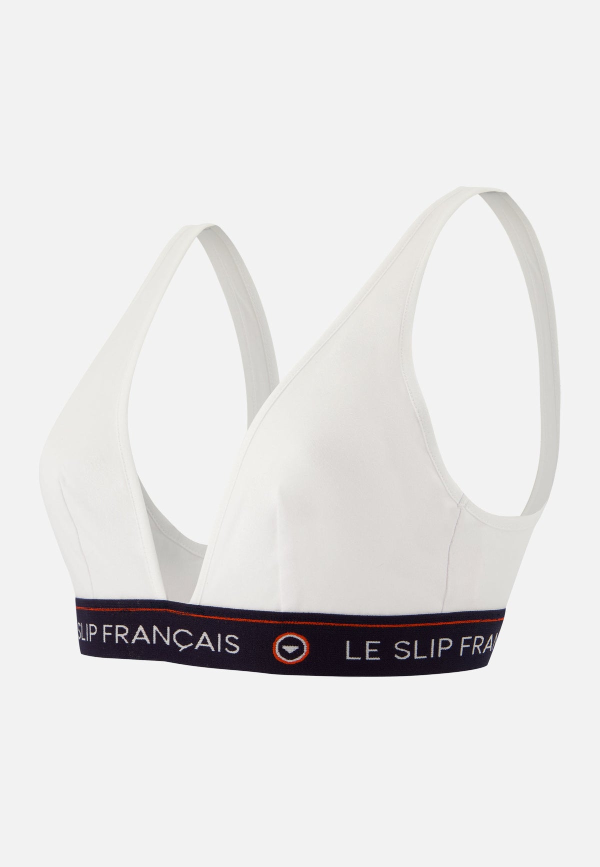 Soutien-Gorge Triangle Sans Armature Séduisante En Coton - Blanche
