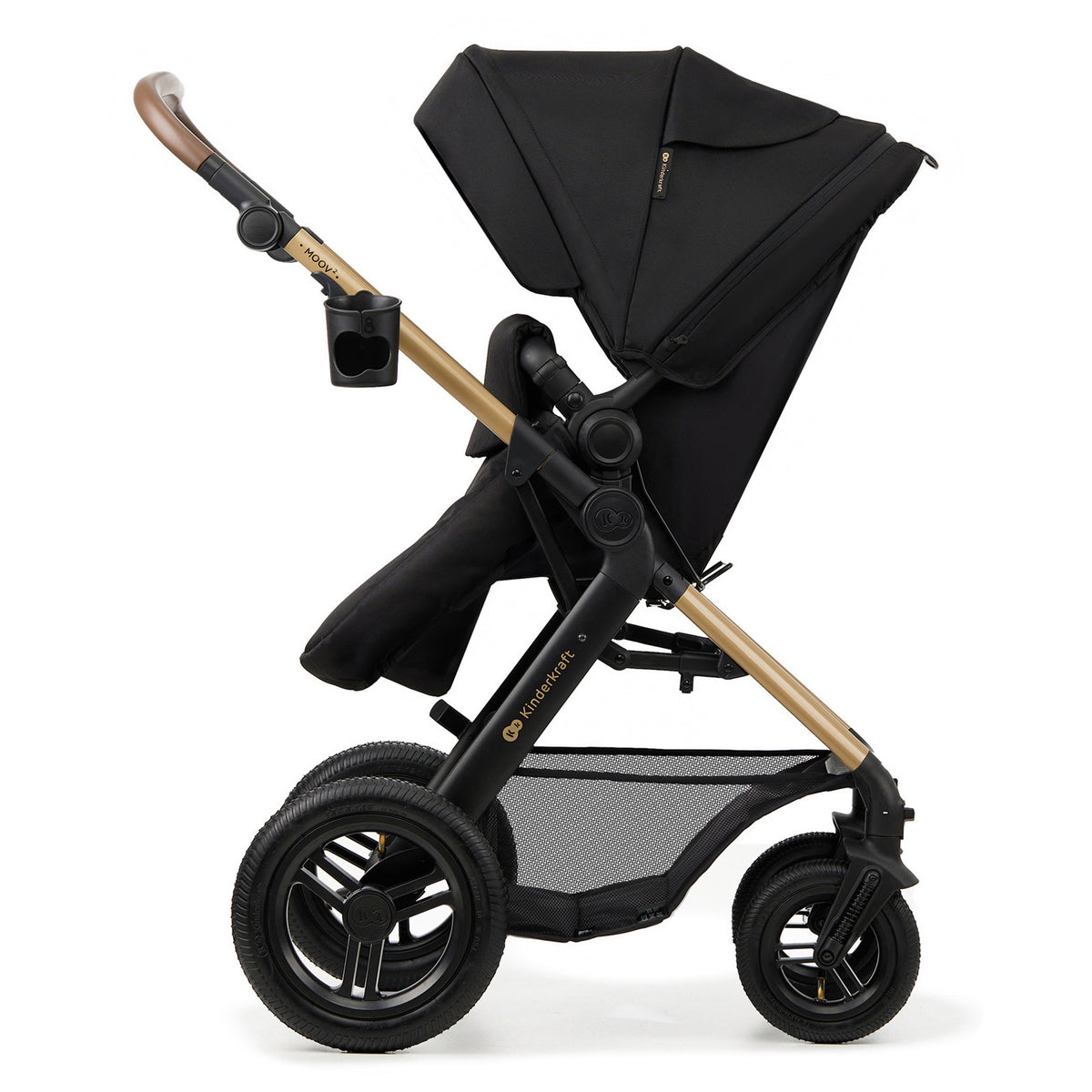 4-in-1 Multifunctional Stroller Moov 2 Air Black
