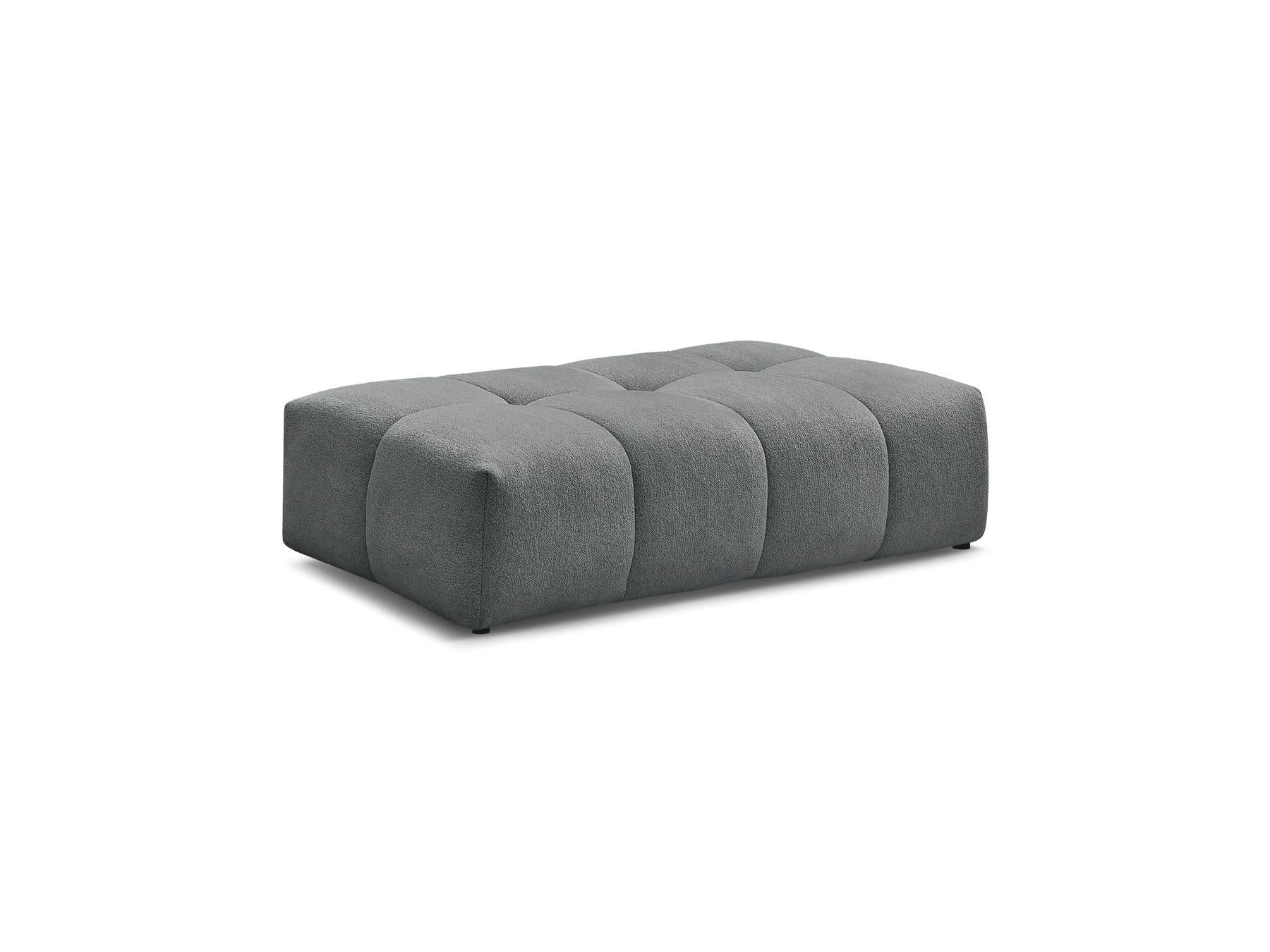 Everest - Pequeño puf - Tela jaspeada