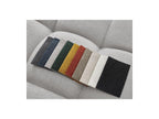 Everest - Sofá recto convertible con arcón - Tejido texturizado - 5 cojines
