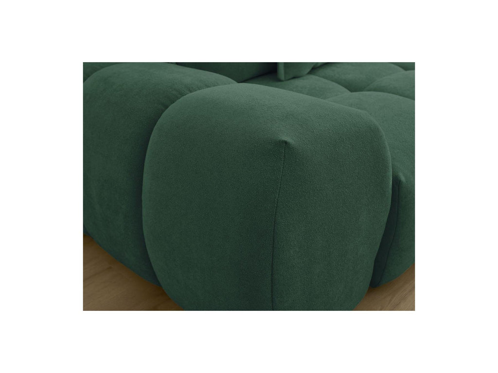 Everest - Sofá recto convertible con arcón - Tejido texturizado - 5 cojines