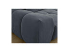 Everest - Sofá recto convertible con arcón - Tejido texturizado - 2 cojines