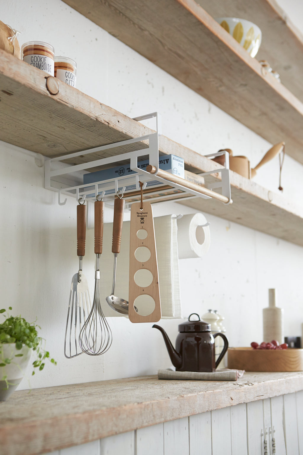 Multi-Purpose Under-Shelf Rack - Tosca - White