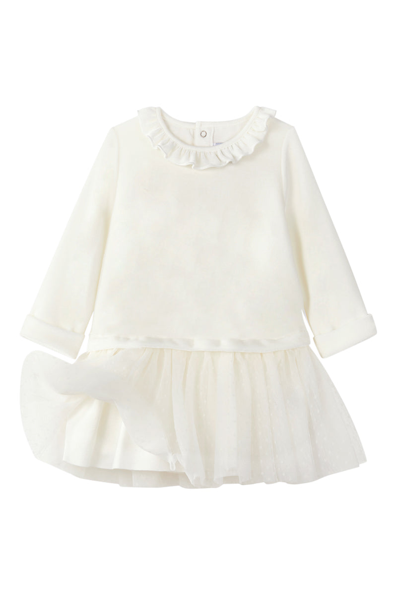 Dress - White - Baby Girl