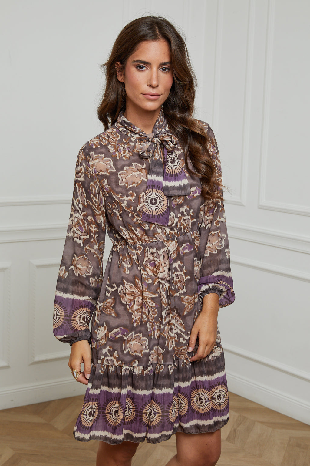 Vestido - Gris pardo