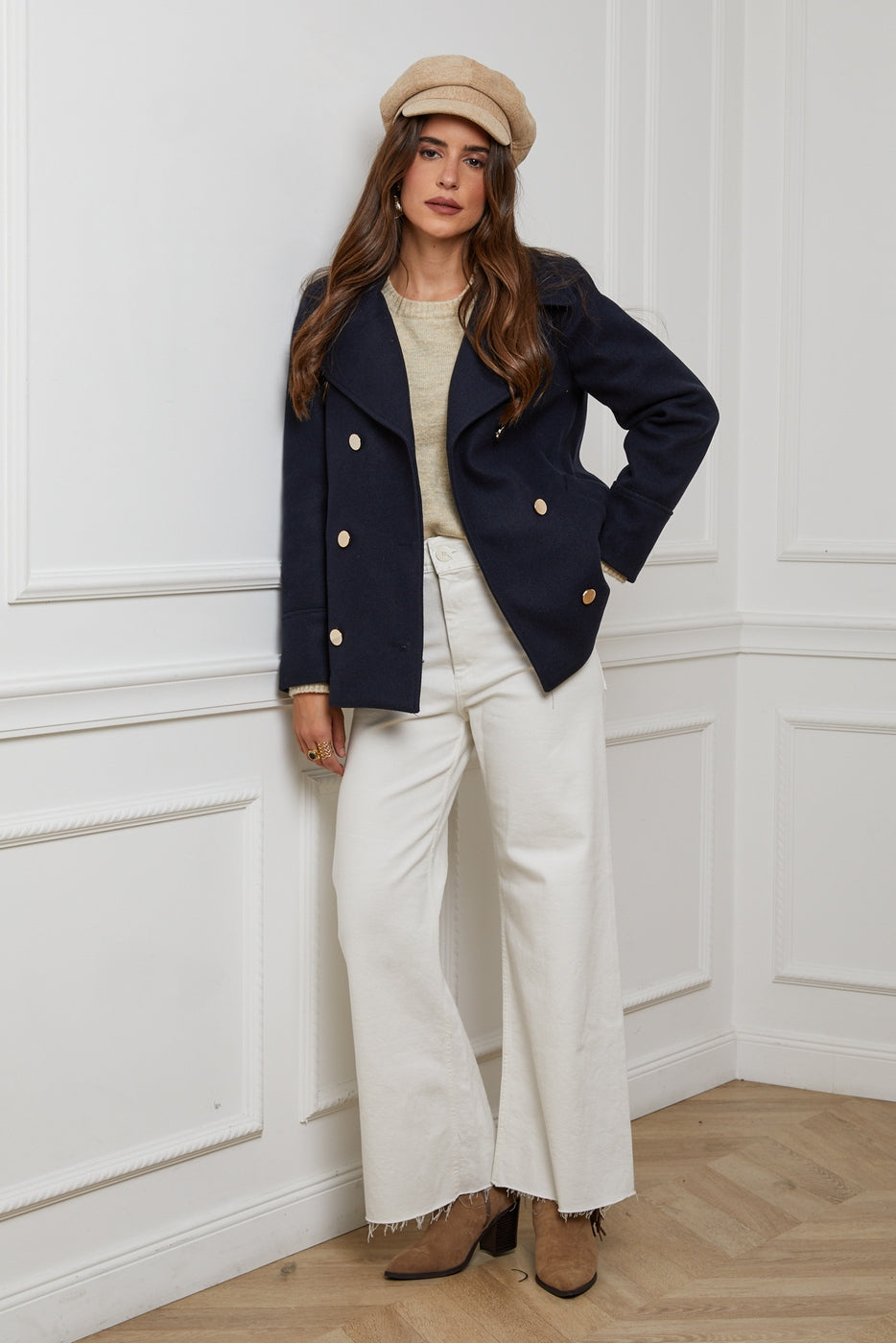 Manteau - Marine