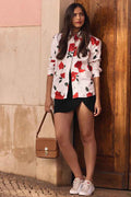 Chaqueta Larissa Rosa Rojo
