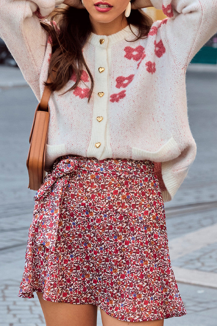 Falda Short Albertina Massima Blanco