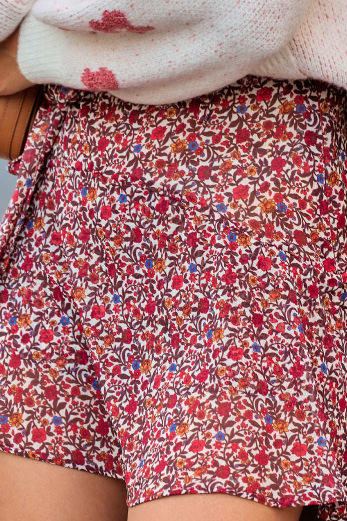 Falda Short Albertina Massima Blanco